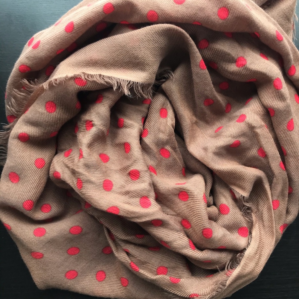 Polka Dot Scarf